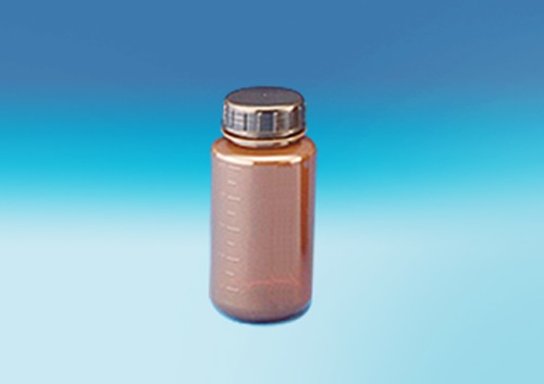 ニッコー・ハンセン JPボトル 遮光広口瓶 JP-500A 500mL （100本入） 1箱 (ご注文単位1箱)【直送品】