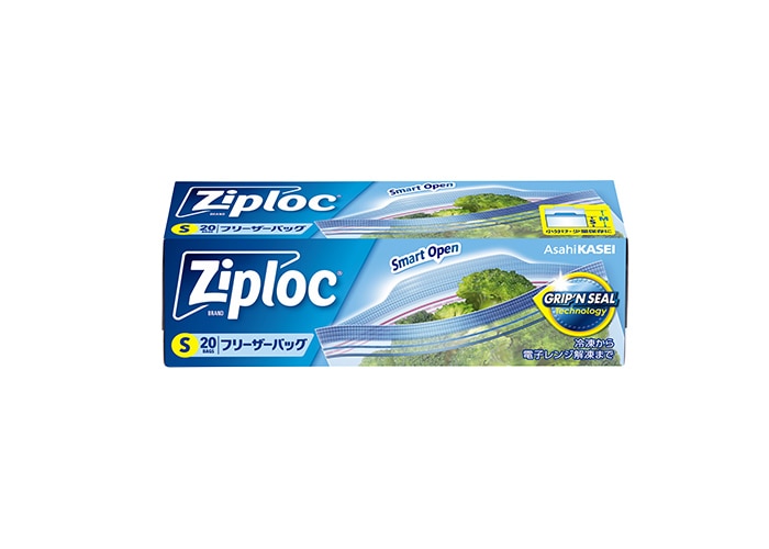 中止品番 Ziploc フリーザーバッグ S 20枚入 1個 (ご注文単位1個)【直送品】