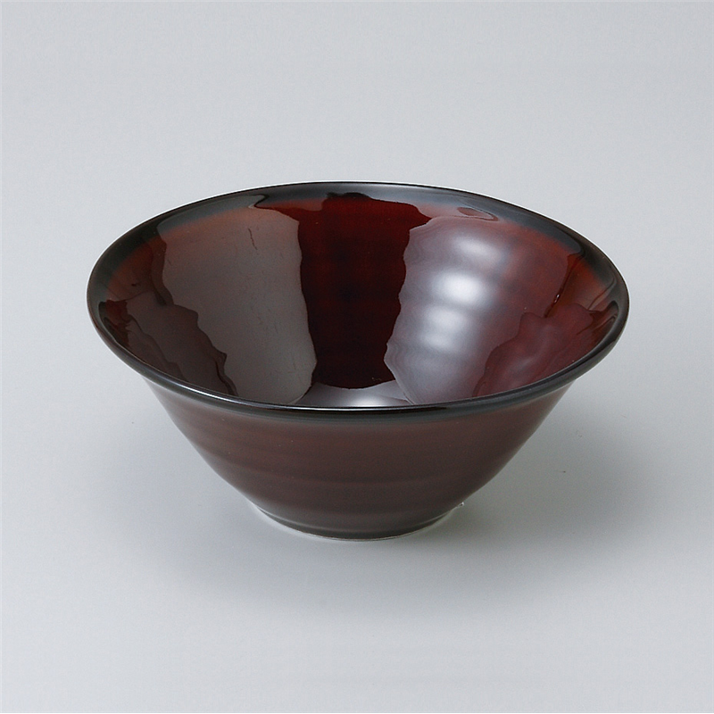 古林陶器 中鉢 うるし釉サラダ鉢 504940452 1個(ご注文単位1個)【直送品】