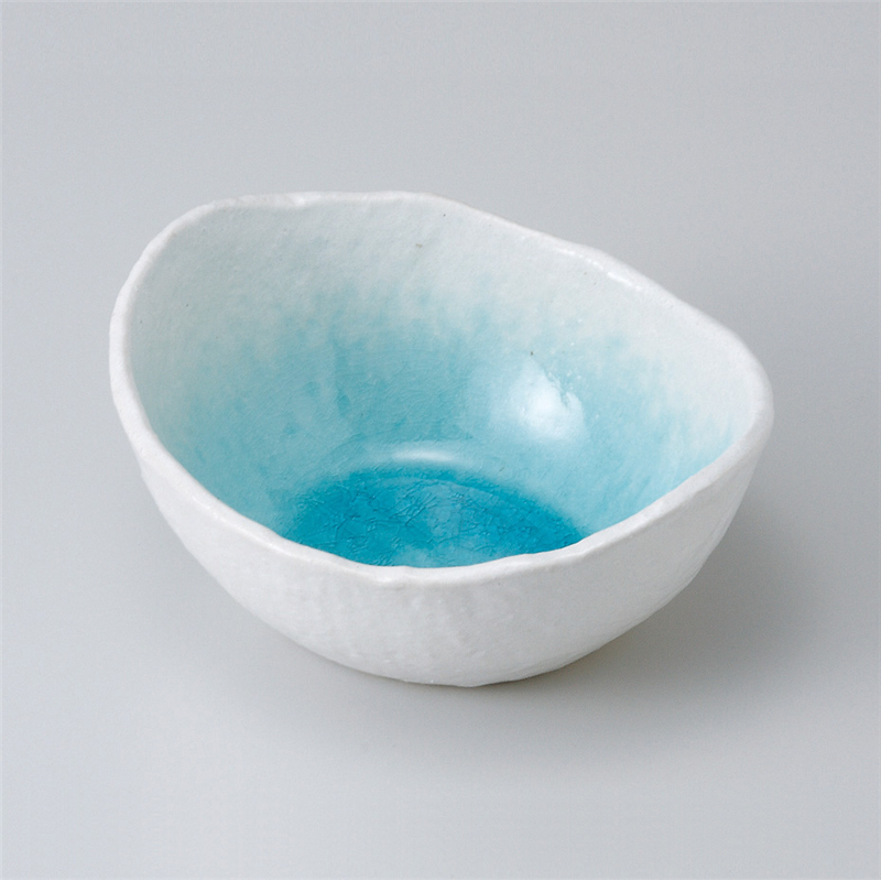 古林陶器 中鉢 白流水まゆ型小鉢(中) 505020377 1個(ご注文単位1個)【直送品】