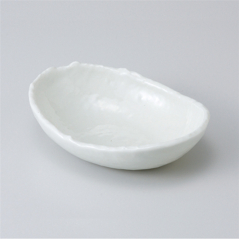 古林陶器 中鉢 アイボリー楕円4.0小鉢 505230235 1個(ご注文単位1個)【直送品】