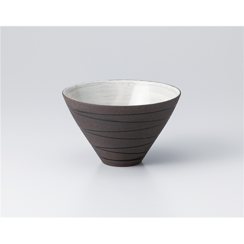 古林陶器 小鉢 黒土口広小鉢 黒一珍 1304710556 1個（ご注文単位1個）【直送品】