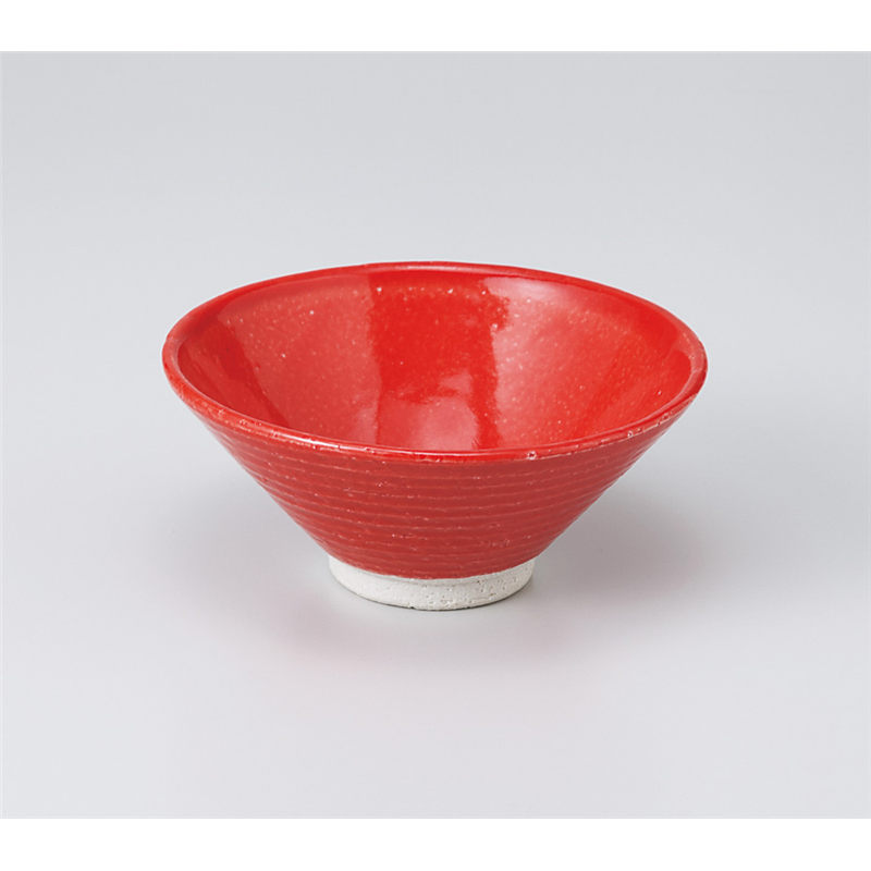 古林陶器 小鉢 赤硝子反小鉢 905910452 1個（ご注文単位1個）【直送品】