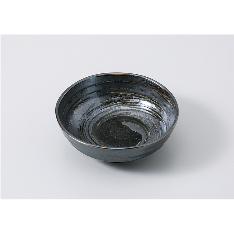 古林陶器 小鉢 黒渦 小鉢 1105940151 1個（ご注文単位1個）【直送品】