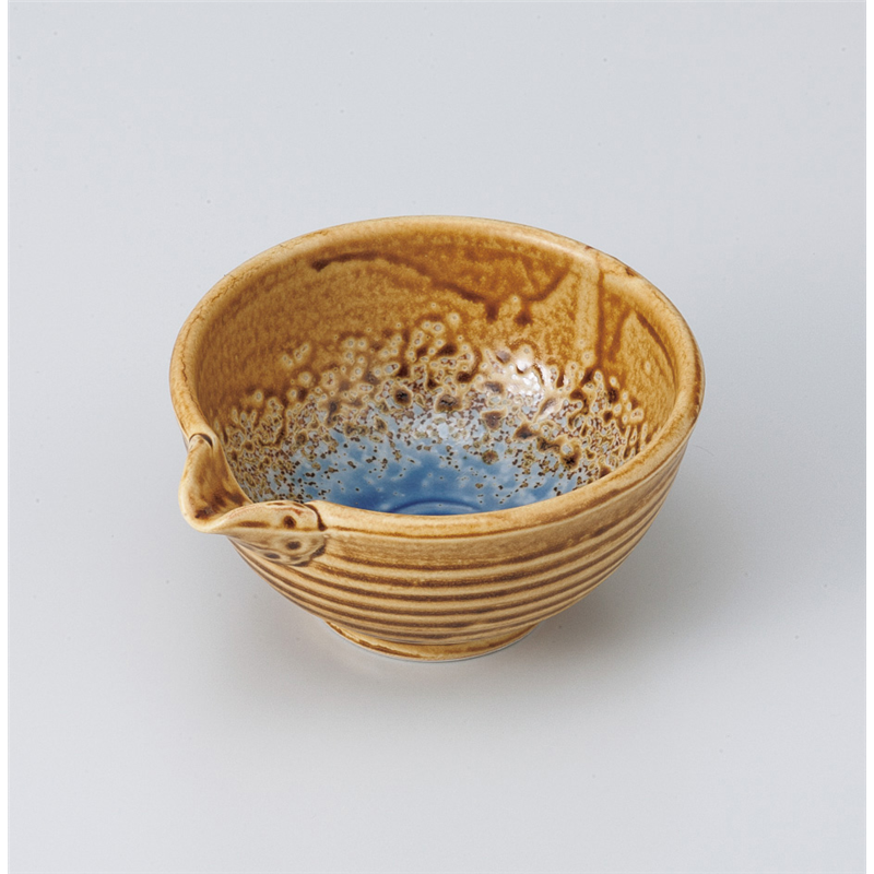 古林陶器 組鉢 金茶片口小鉢小 806330926 1個（ご注文単位1個）【直送品】