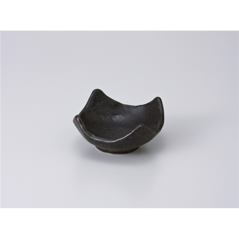 古林陶器 小付 天正黒四角小付 608140351 1個（ご注文単位1個）【直送品】