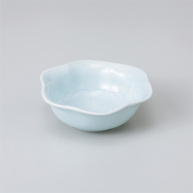 古林陶器 小付 青磁 花型小付 908250374 1個（ご注文単位1個）【直送品】