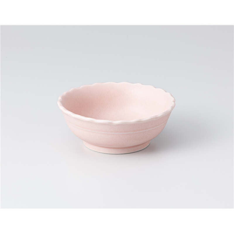 古林陶器 小付 ピンク フリル30小鉢 1307840631 1個（ご注文単位1個）【直送品】