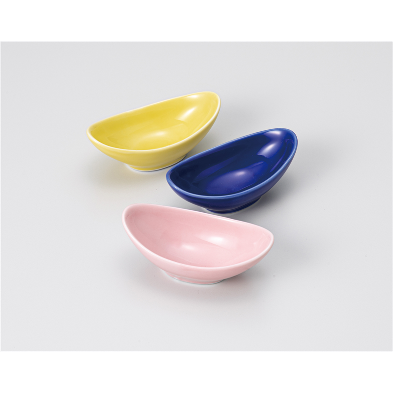 古林陶器 珍味 半月珍味 ピンク 1209110879 1個(ご注文単位1個)【直送品】