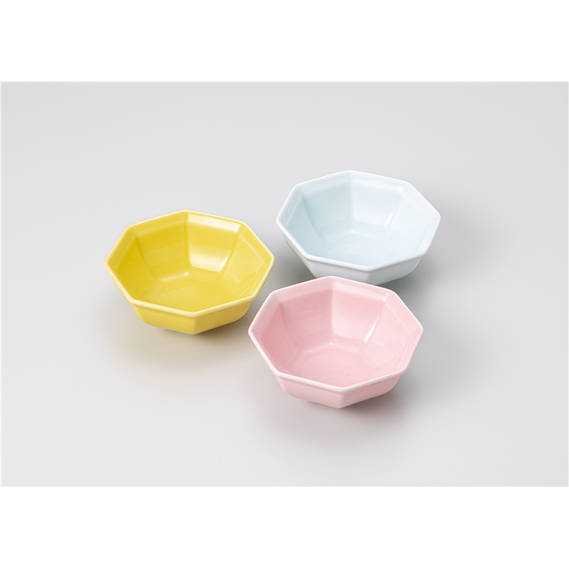 古林陶器 珍味 八角鉢 ピンク 1209340979 1個(ご注文単位1個)【直送品】
