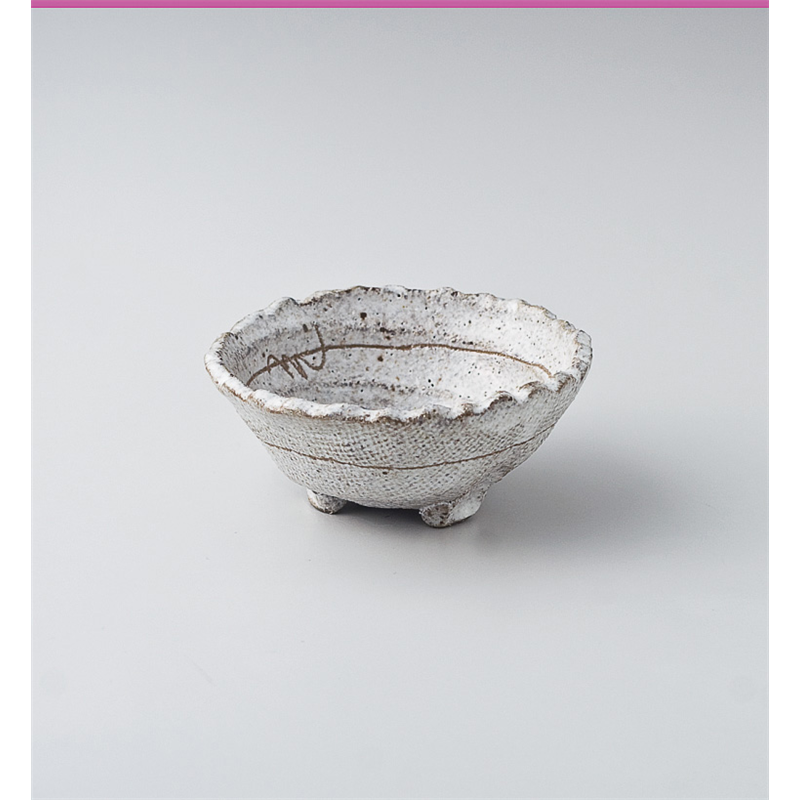 古林陶器 珍味 黒粉引丸珍味 609460547 1個(ご注文単位1個)【直送品】