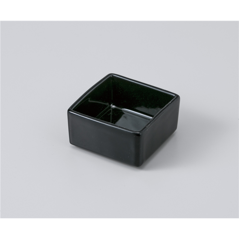 古林陶器 珍味 黒四角形鉢 1109320447 1個(ご注文単位1個)【直送品】
