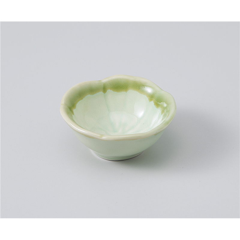 古林陶器 珍味 ライトグリーンＦ珍味 1109820526 1個（ご注文単位1個）【直送品】