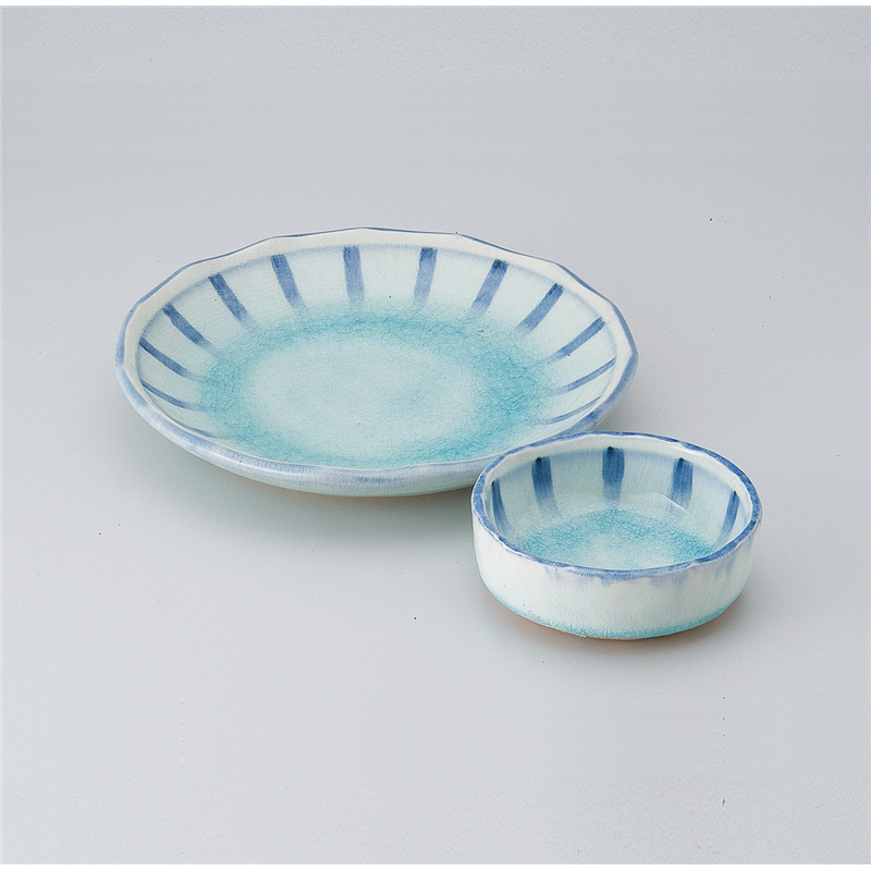 古林陶器 天皿呑水付 早春天皿 515330374 1個(ご注文単位1個)【直送品】