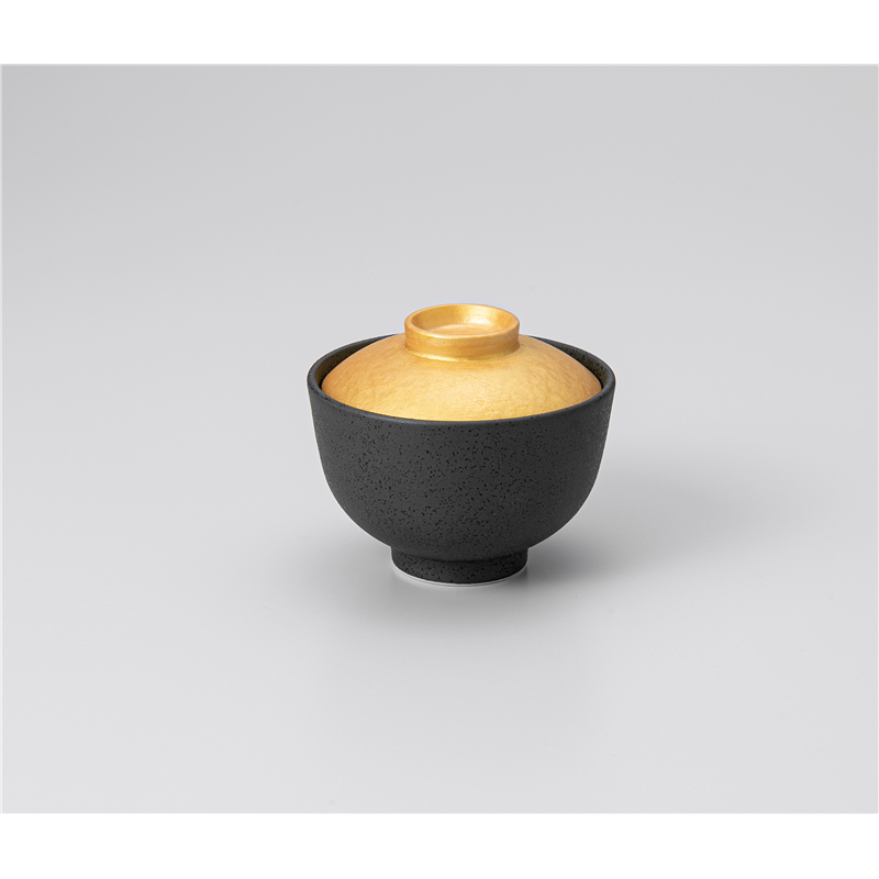 古林陶器 蓋物 シルクゴールド小蓋物 1217120225 1個(ご注文単位1個)【直送品】