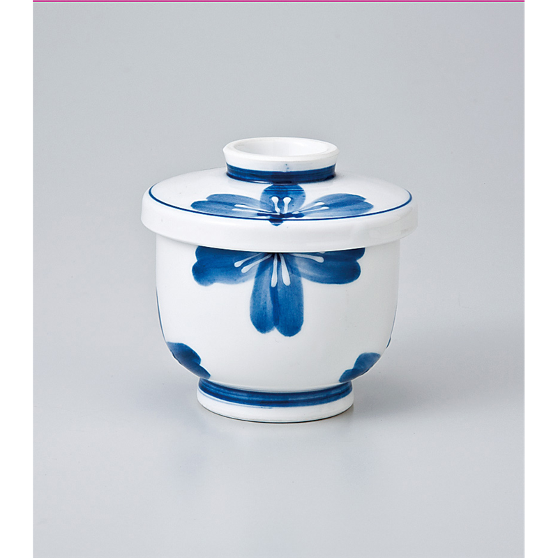 古林陶器 蒸椀 一珍青花むし碗 715940178 1個(ご注文単位1個)【直送品】