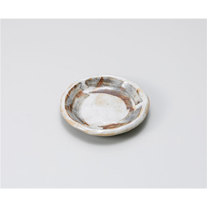 古林陶器 小皿 ねずみ志野小皿 517550174 1個(ご注文単位1個)【直送品】