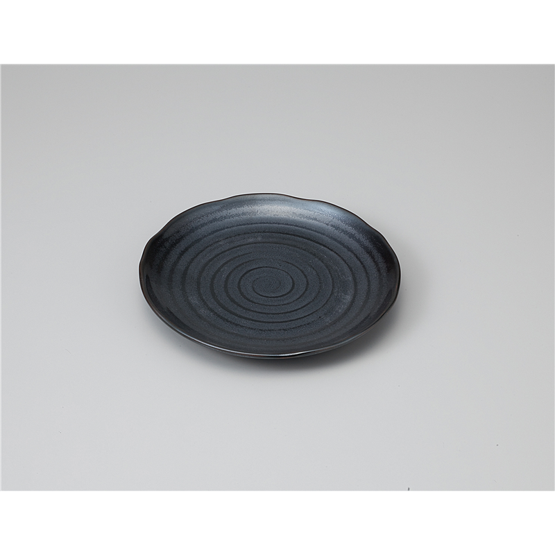 古林陶器 和皿(丸) 鉄結晶5.0皿 1119550431 1個(ご注文単位1個)【直送品】