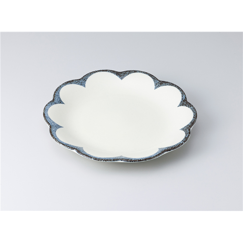 古林陶器 和皿(丸) RINKA 紺 24cm皿 1319750126 1個(ご注文単位1個)【直送品】