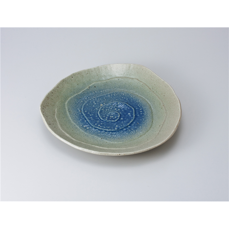 古林陶器 和皿(丸) コロナ三角9.0皿 620110851 1個(ご注文単位1個)【直送品】