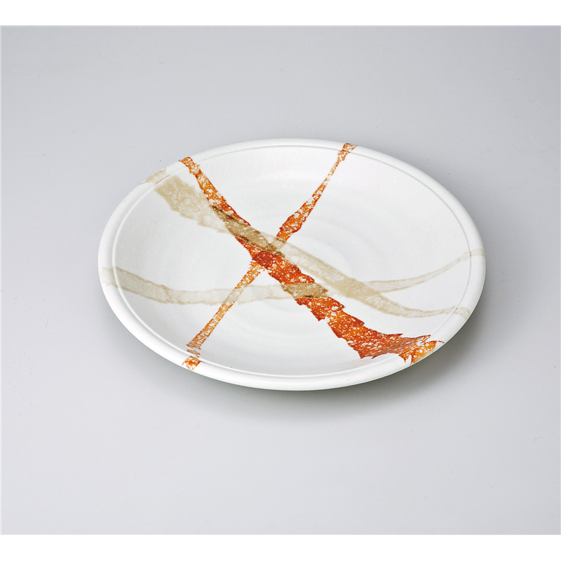 古林陶器 和皿(丸) 東雲(白)8.5皿 720420563 1個(ご注文単位1個)【直送品】