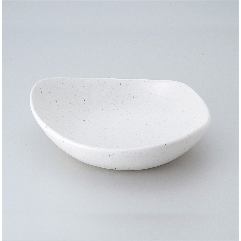 古林陶器 多用鉢 白釉変型盛鉢 522320135 1個(ご注文単位1個)【直送品】