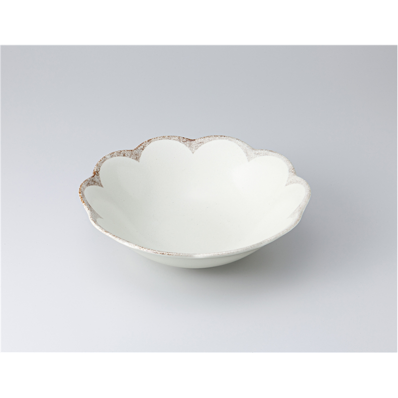 古林陶器 多用鉢 RINKA 茶 23.5cm盛鉢 1321220226 1個(ご注文単位1個)【直送品】