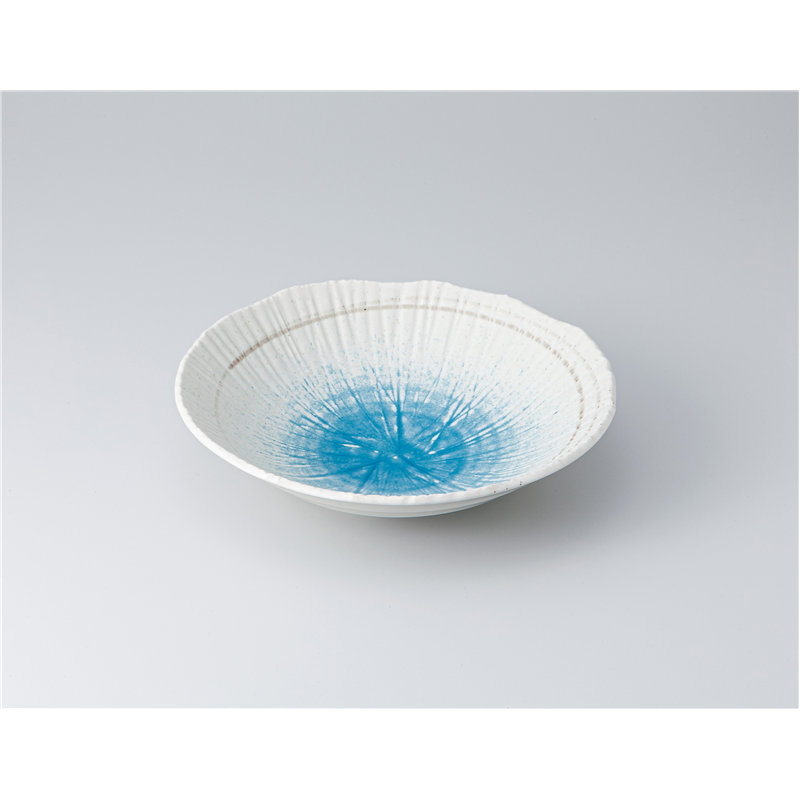 古林陶器 多用鉢 湧水24cm盛鉢 1321230126 1個(ご注文単位1個)【直送品】
