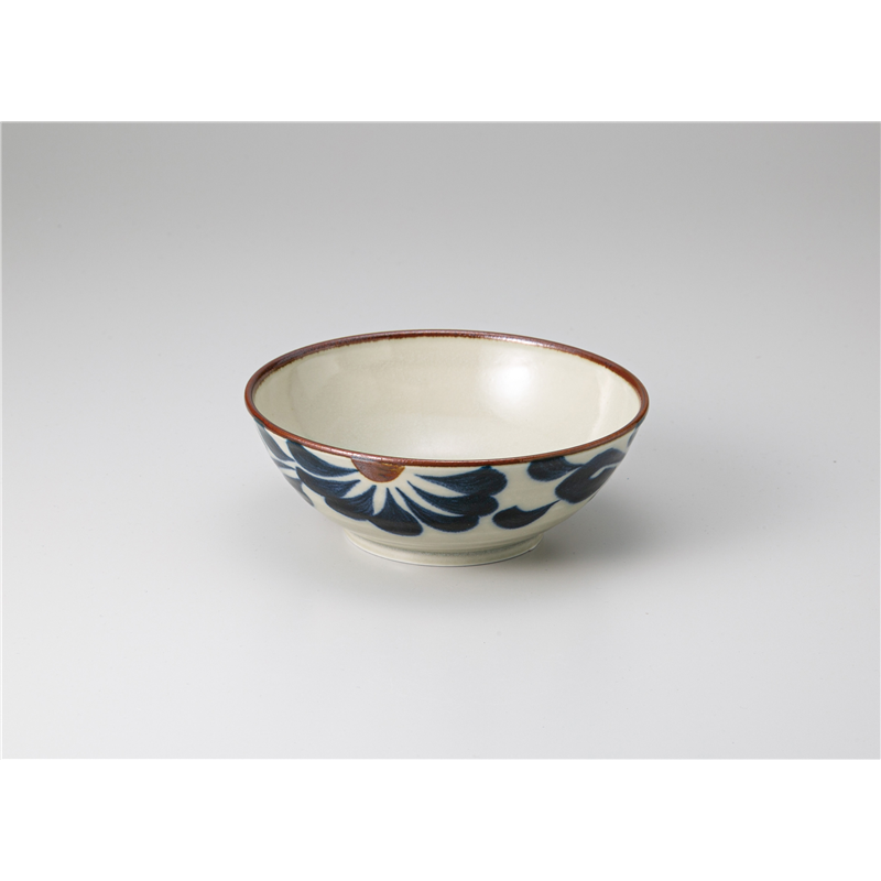 古林陶器 多用鉢 藍唐草 軽量5.5ボール 1222650416 1個(ご注文単位1個)【直送品】