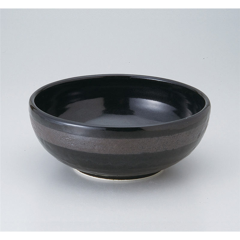 古林陶器 多用鉢 黒銀彩7.0ボール 522440757 1個(ご注文単位1個)【直送品】