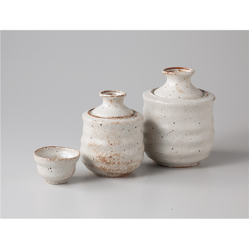 古林陶器 酒器 サビ志野 酒燗器(大) 1126910160 1個（ご注文単位1個）【直送品】