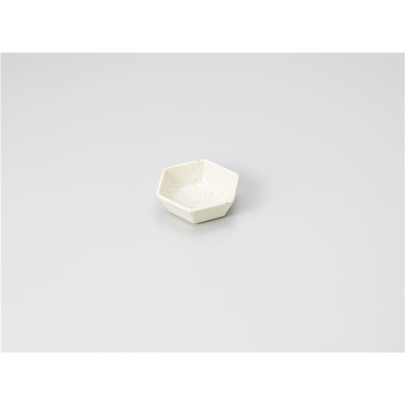 古林陶器 そば用品・薬味皿 クリーム粉引1品皿 1230120170 1個(ご注文単位1個)【直送品】