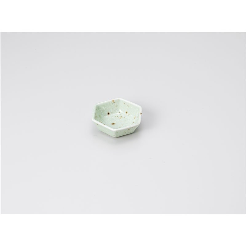 古林陶器 そば用品・薬味皿 わさび斑点1品皿 1230130170 1個(ご注文単位1個)【直送品】