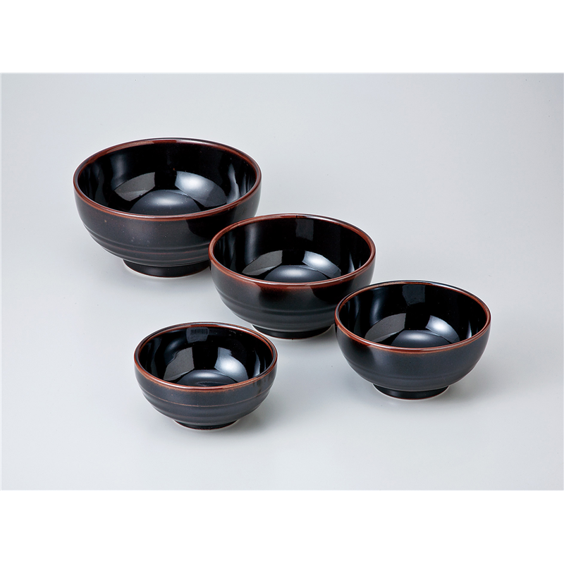 古林陶器 シリーズ丼 天目6.3京碗 728830861 1個（ご注文単位1個）【直送品】