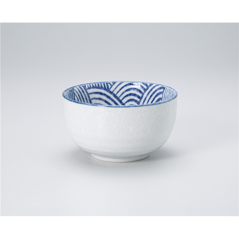 古林陶器 小丼 白雪青海波多用碗(小) 1330940354 1個（ご注文単位1個）【直送品】