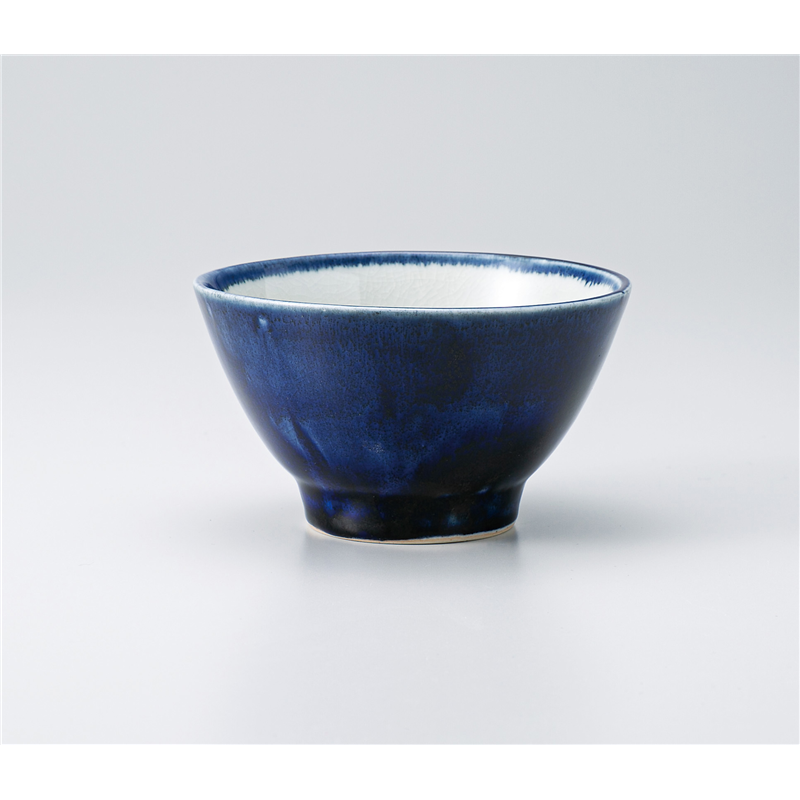 古林陶器 飯椀 デニム 茶碗 1332050331 1個（ご注文単位1個）【直送品】