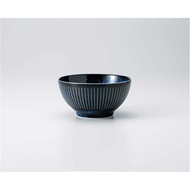 古林陶器 飯椀 撥水十草 ライスボール 海碧 1332260201 1個(ご注文単位1個)【直送品】