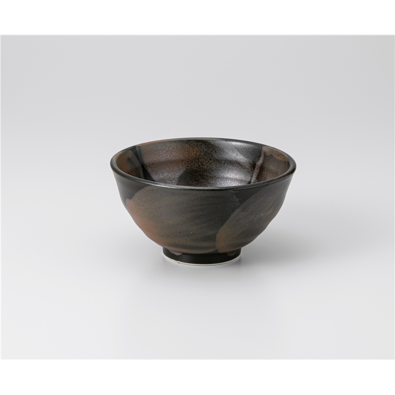古林陶器 飯椀 いぶし 12cm飯碗 1235150563 1個(ご注文単位1個)【直送品】