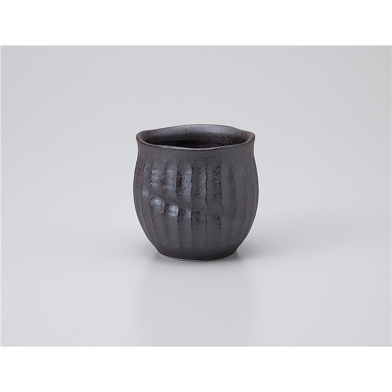 古林陶器 長湯呑 イブシいこみ湯呑 1139220351 1個（ご注文単位1個）【直送品】