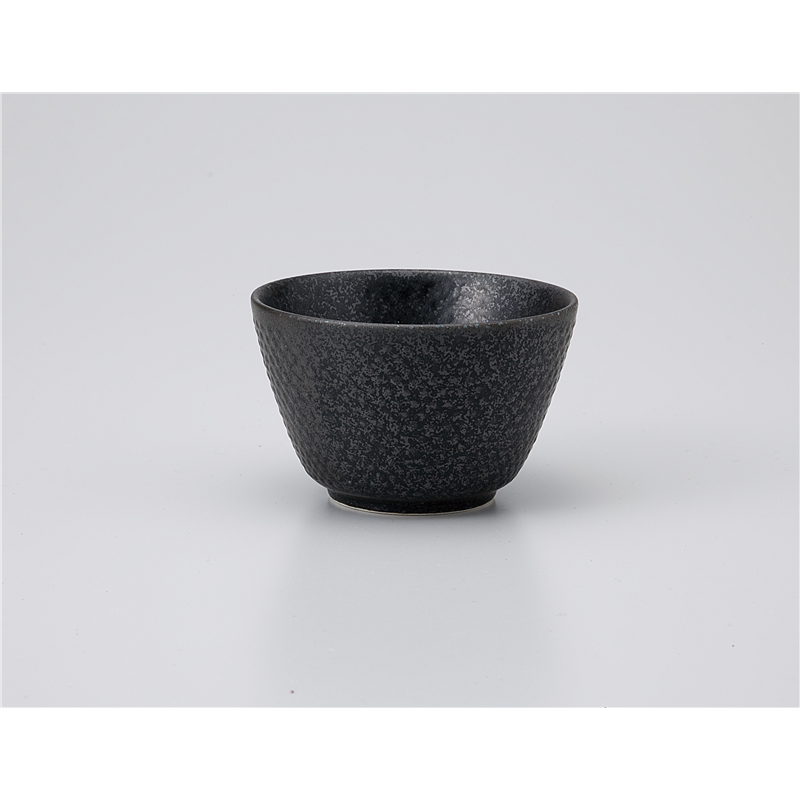 古林陶器 千茶 あられ煎茶鉄 黒 1140350325 1個（ご注文単位1個）【直送品】