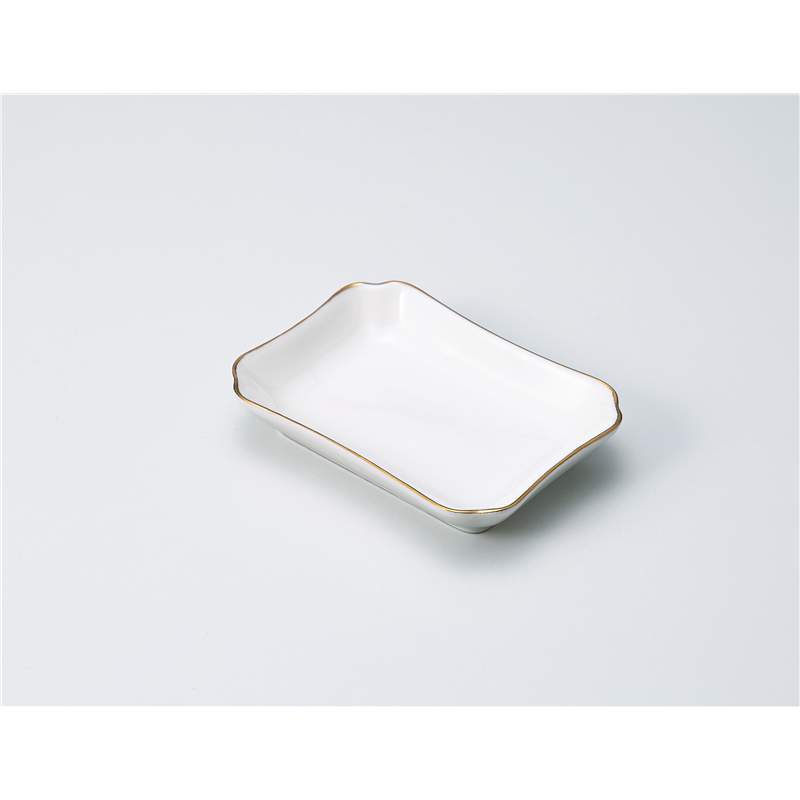 古林陶器 灰皿 金線NB長皿 S 1338750303 1個（ご注文単位1個）【直送品】