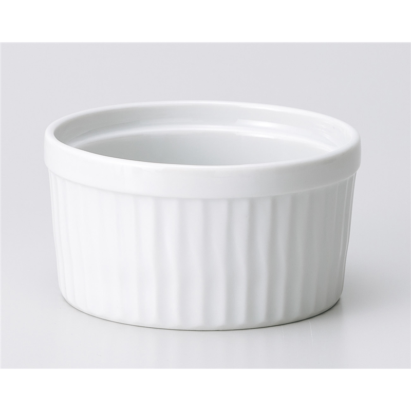 古林陶器 スフレ 白丸スフレ 大 1163620315 1個(ご注文単位1個)【直送品】