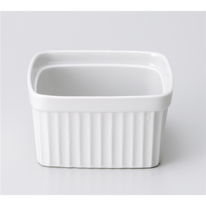 古林陶器 スフレ 白角スフレ 大 1163650515 1個(ご注文単位1個)【直送品】