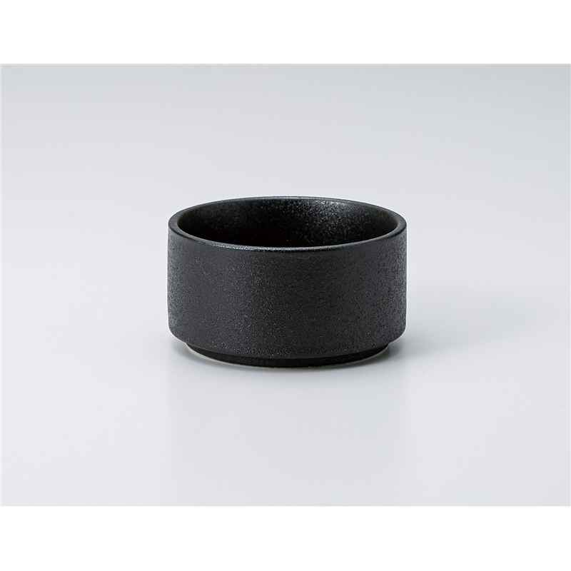 古林陶器 スフレ 鉄黒 8.4cmスタックカップ 1352160563 1個（ご注文単位1個）【直送品】