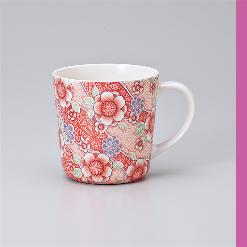 古林陶器 マグ 紅染 丸マグ(赤) 758220151 1個(ご注文単位1個)【直送品】