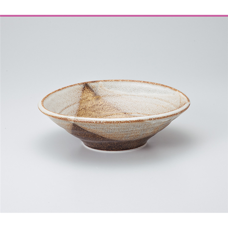 古林陶器 中華単品 黄河三方掛7.0富士型丼 762710125 1個（ご注文単位1個）【直送品】