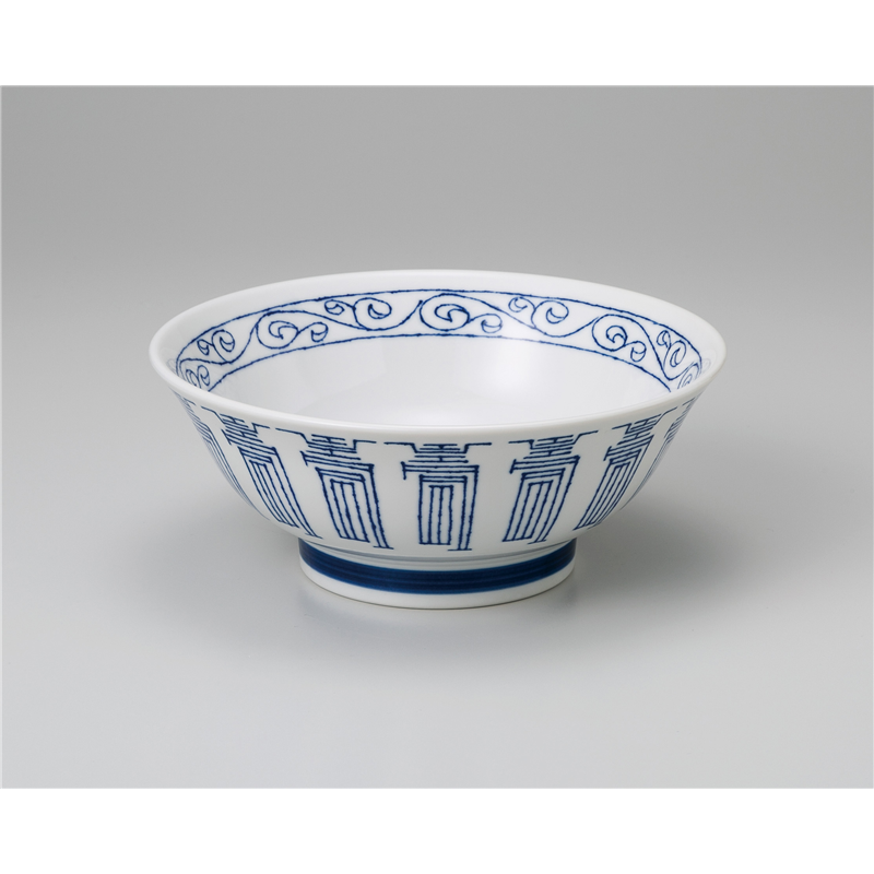 古林陶器 中華単品 中華青壽6.8ラーメン 1069650241 1個（ご注文単位1個）【直送品】