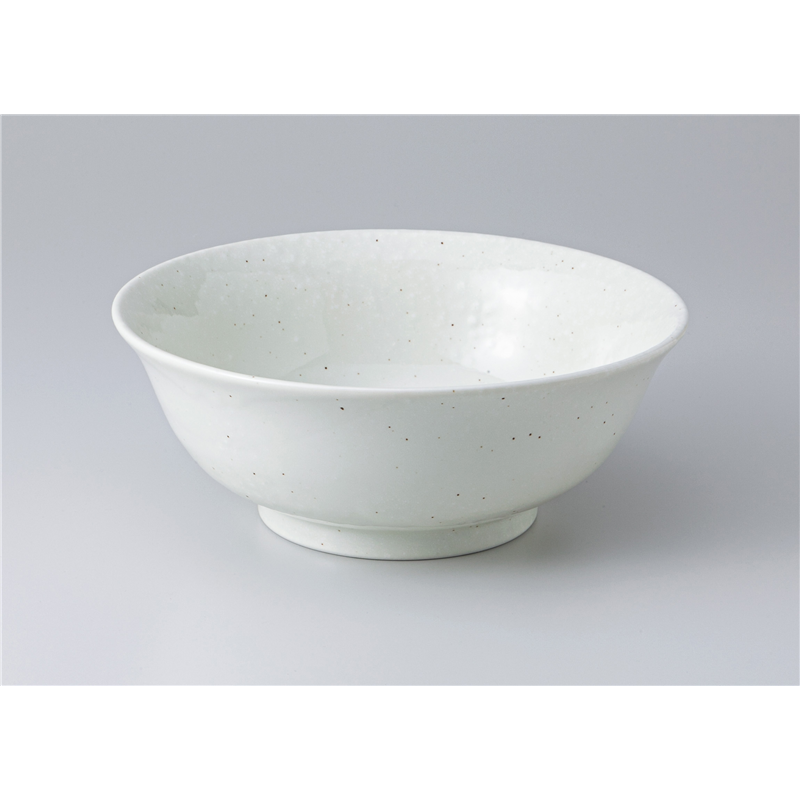 古林陶器 中華単品 雪粉引 68ラーメン丼 1358140231 1個（ご注文単位1個）【直送品】