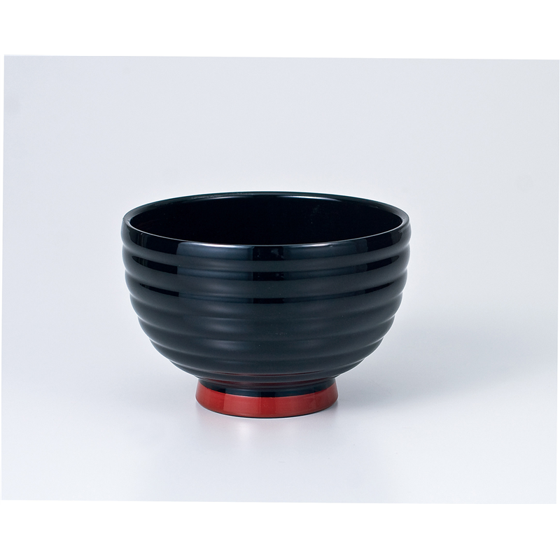古林陶器 会津漆器汁椀 食彩名人 なると汁椀 669040395 1個（ご注文単位1個）【直送品】