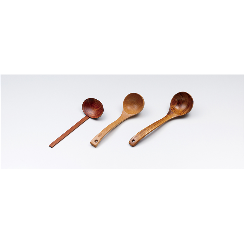 古林陶器 会津漆器カトラリー (木)裏亀甲お玉 976250497 1個（ご注文単位1個）【直送品】